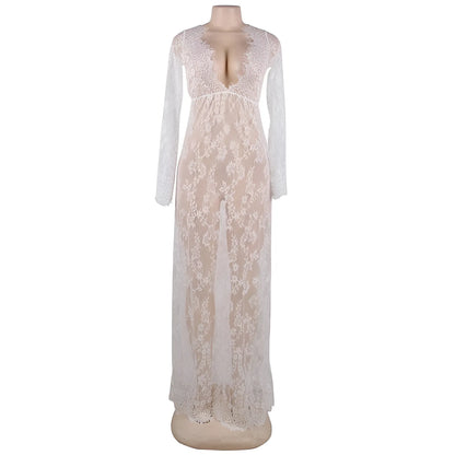 Long Lace Nightdress