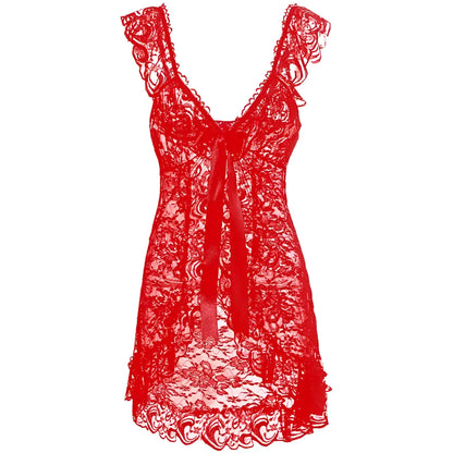 Nightdress with Under-Bust Split