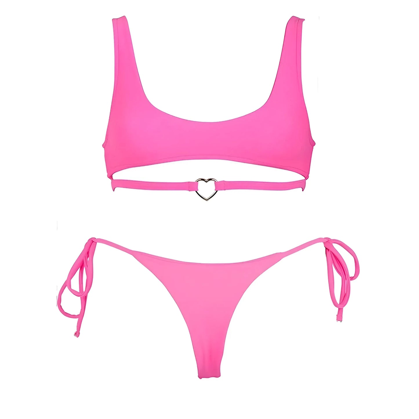 Two-Piece Swimsuit with Under-Bust Strap