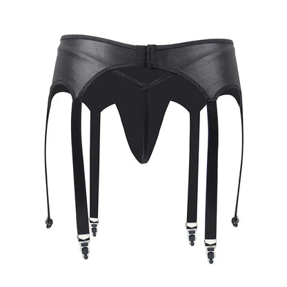 Suspender belt adjustable with hooks