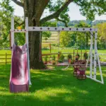 Honey Bear Hangout Swing Set