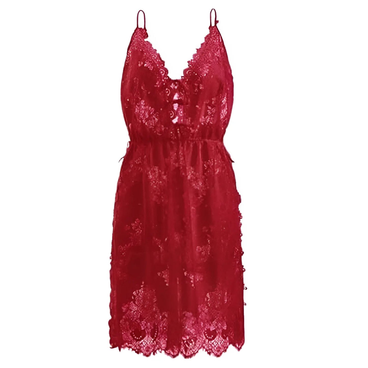 Lace Nightdress in Mid-Length