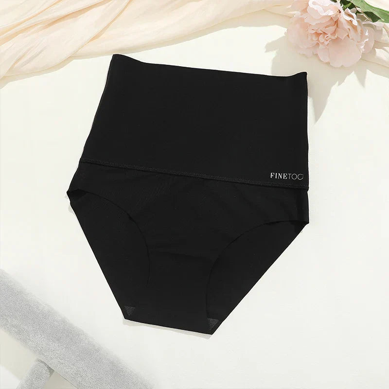 Seamless high-waisted shaping briefs
