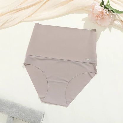 Seamless high-waisted shaping briefs