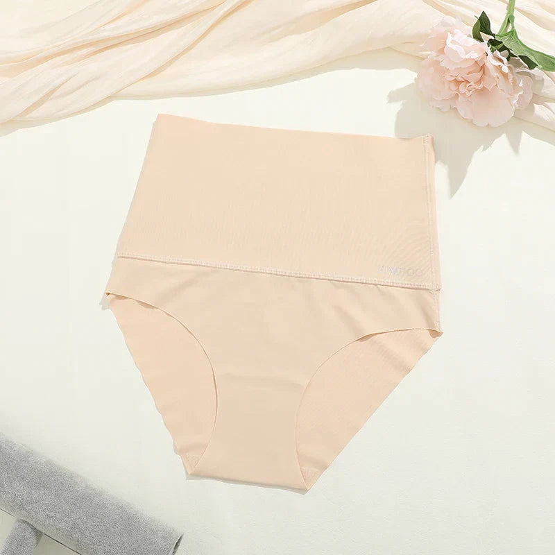 Seamless high-waisted shaping briefs