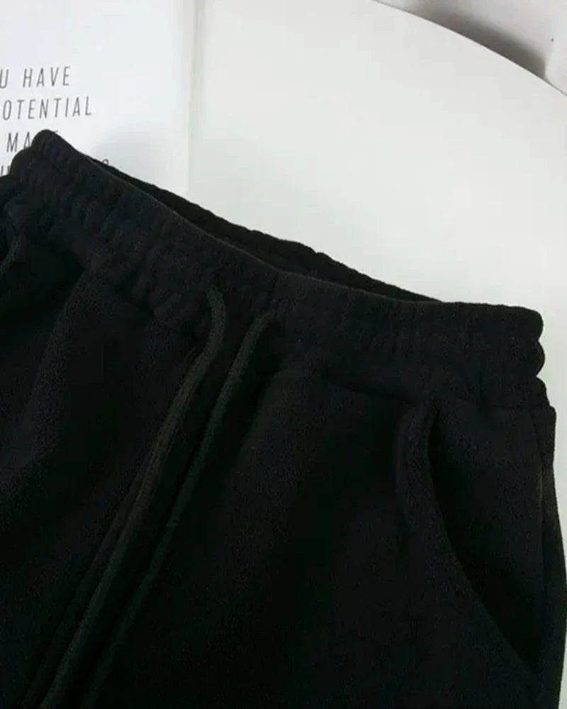 Loose Comfortable Fleece Trousers