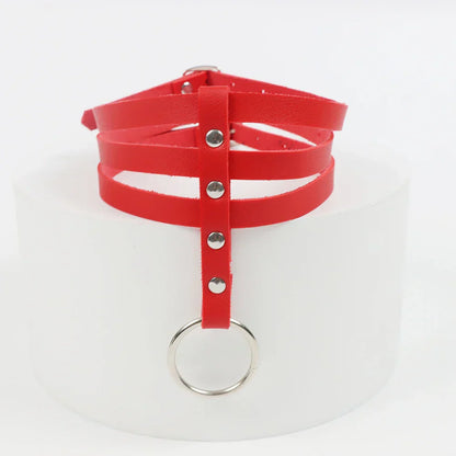 Choker harness with adjustable straps