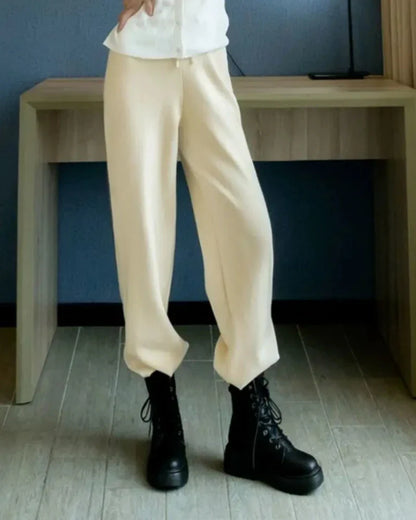 Soft Wide-Leg Trousers