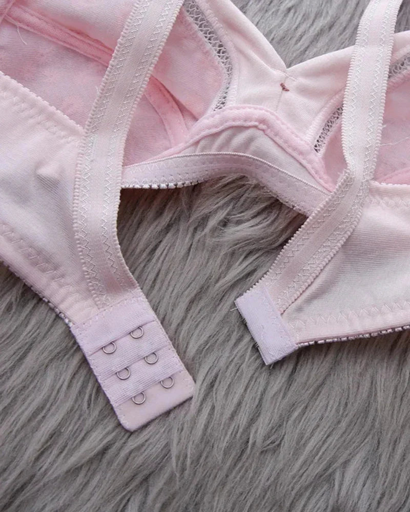 Soft lace bra
