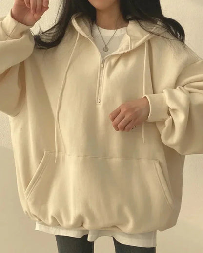 Oversized Hoodie with Hood