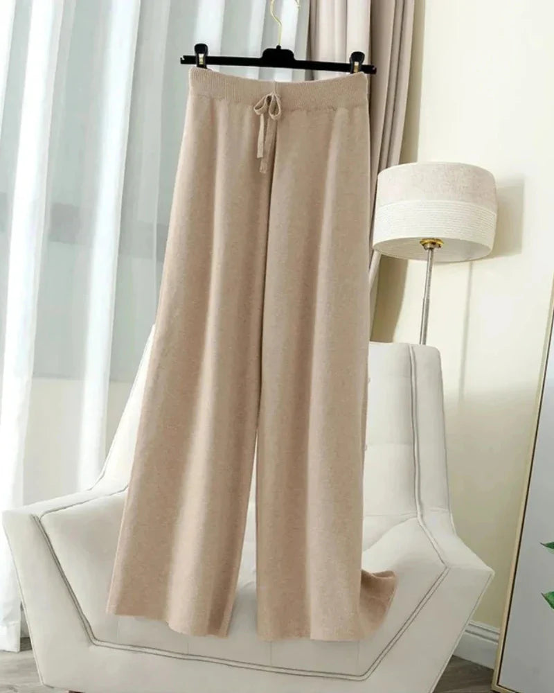 Soft Wide-Leg Trousers