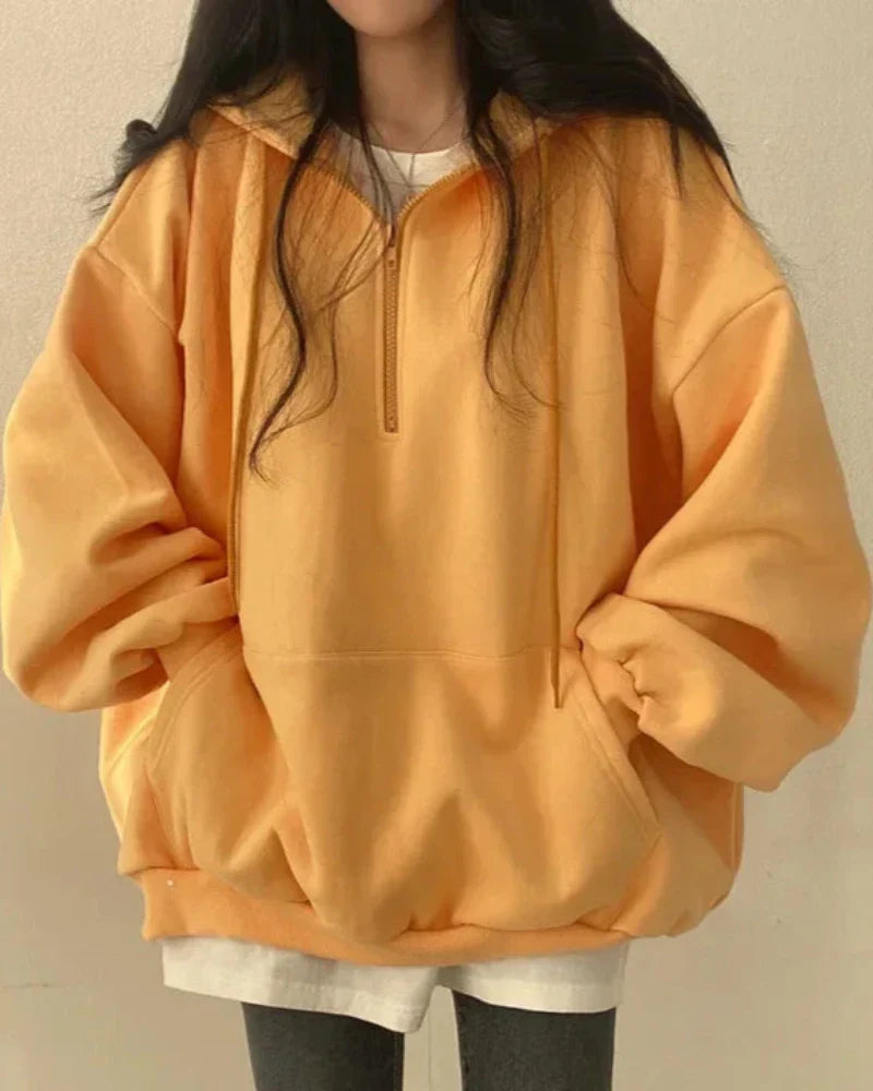 Oversized Hoodie with Hood