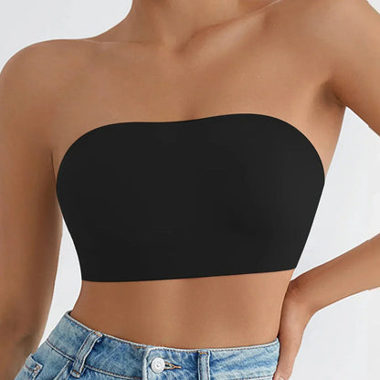 Seamless bandeau bra