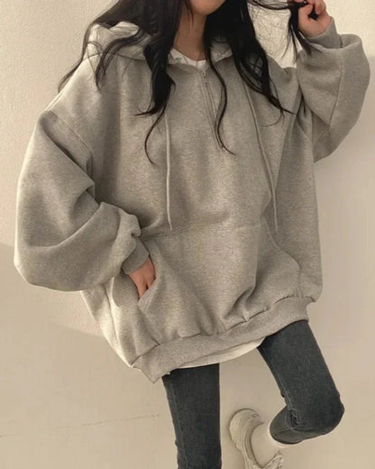 Oversized Hoodie with Hood