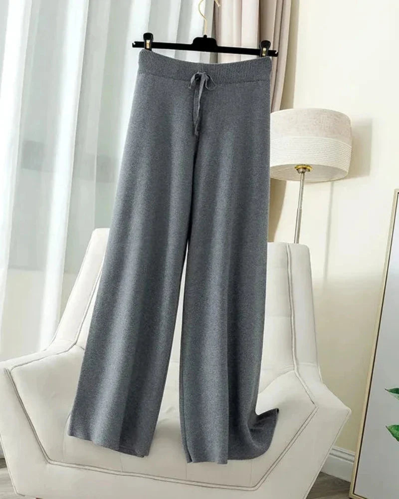 Soft Wide-Leg Trousers