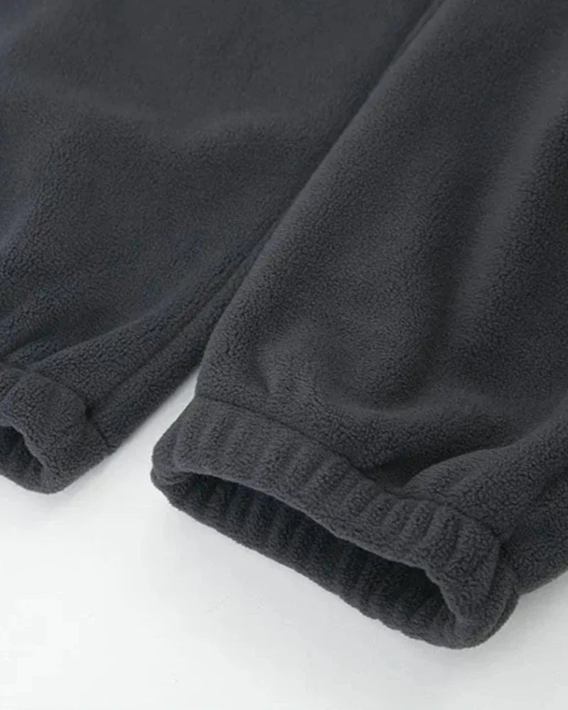 Loose Comfortable Fleece Trousers