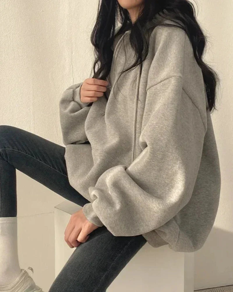 Oversized Hoodie with Hood