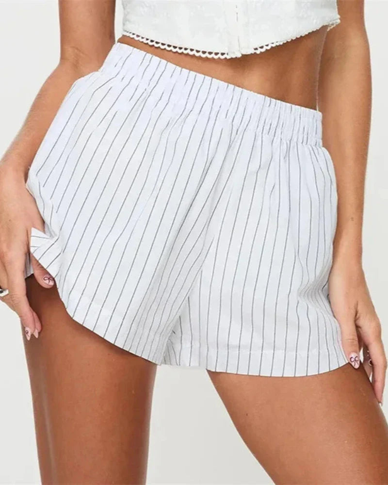 Comfortable Striped Shorts