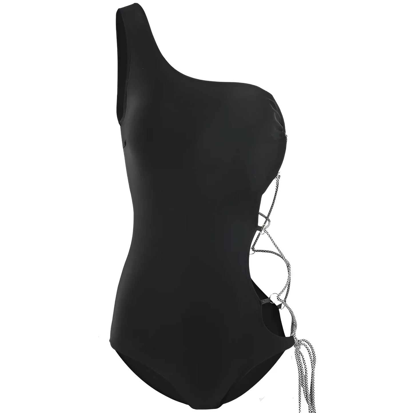 One-Piece Swimsuit with Side Ties