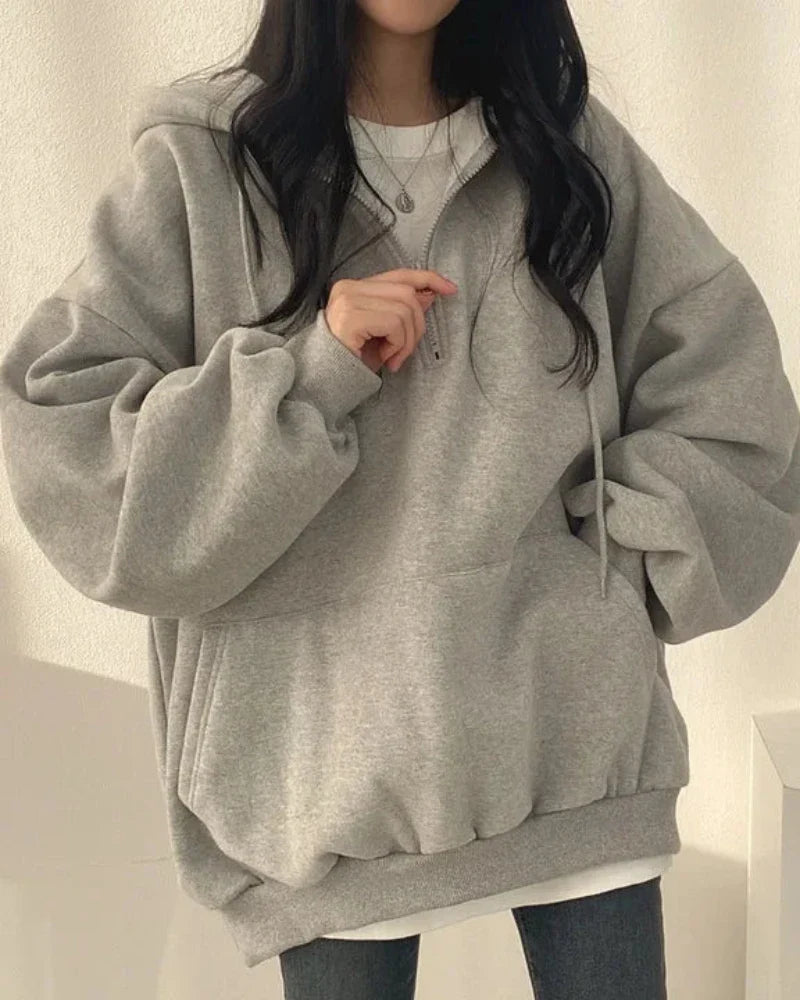 Oversized Hoodie with Hood