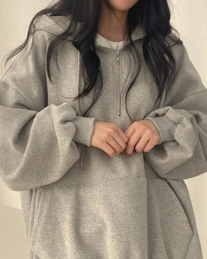 Oversized Hoodie with Hood