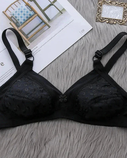 Soft lace bra
