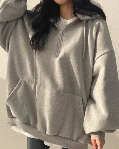 Oversized Hoodie with Hood