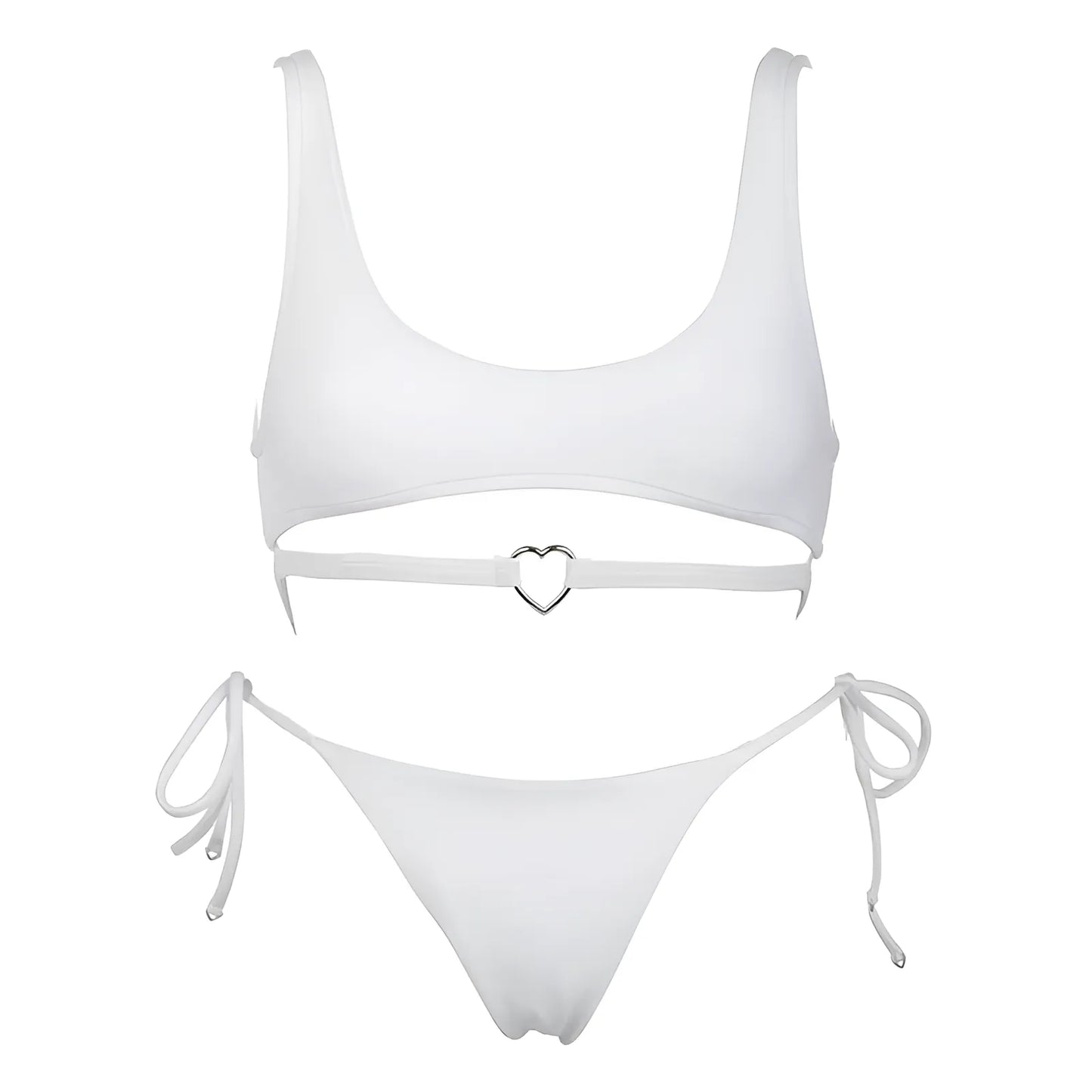 Two-Piece Swimsuit with Under-Bust Strap