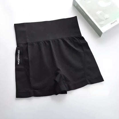 High-Waisted Sports Shorts