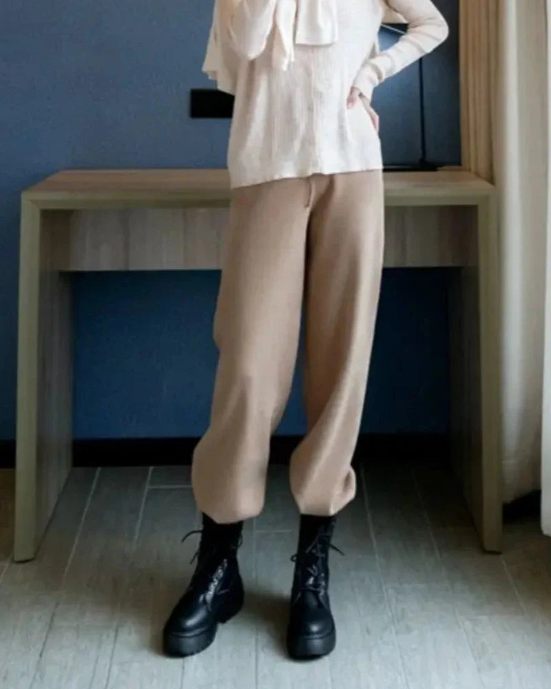 Soft Wide-Leg Trousers