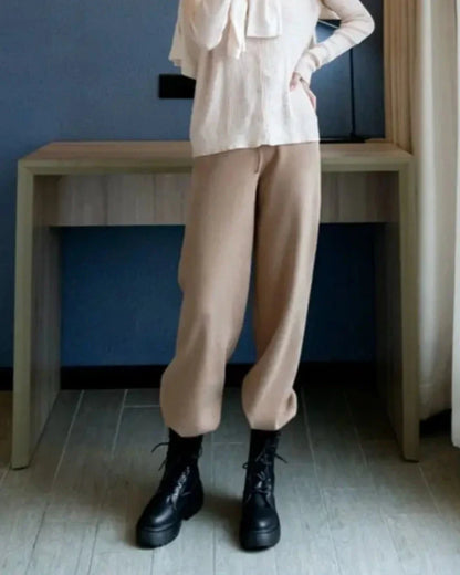 Soft Wide-Leg Trousers