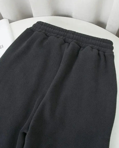 Loose Comfortable Fleece Trousers