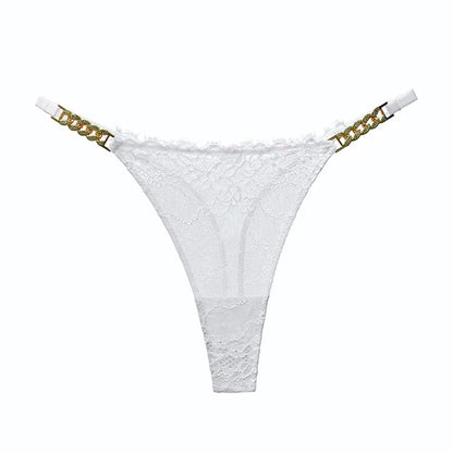 String with decorative chain
