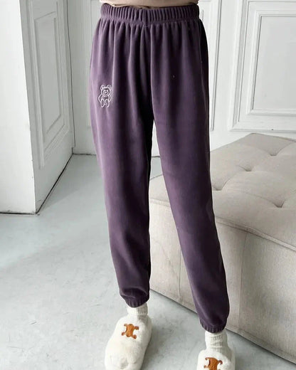 Long thermal sweatpants