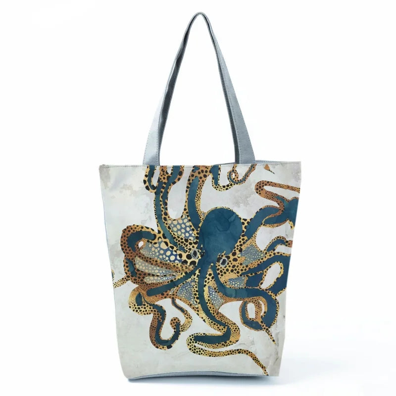 Beach bag in japanese style - brak