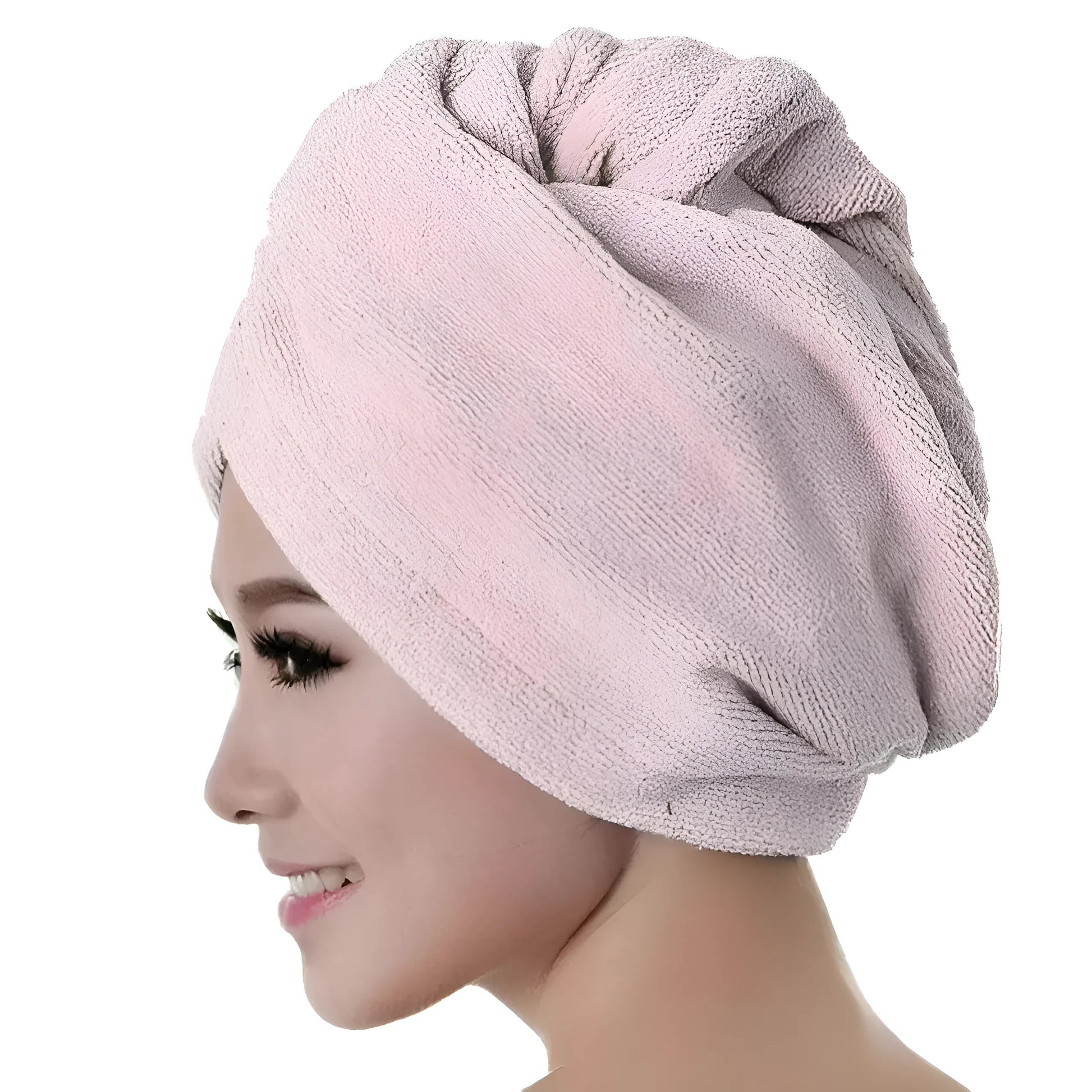 Beige Classic Hair Towel