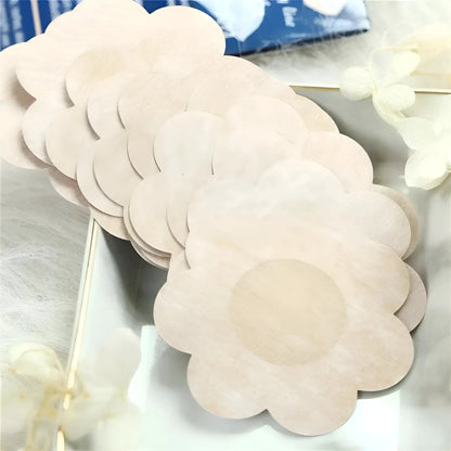 Beige Classic Nipple Cover Stickers - Set of 5 Pairs