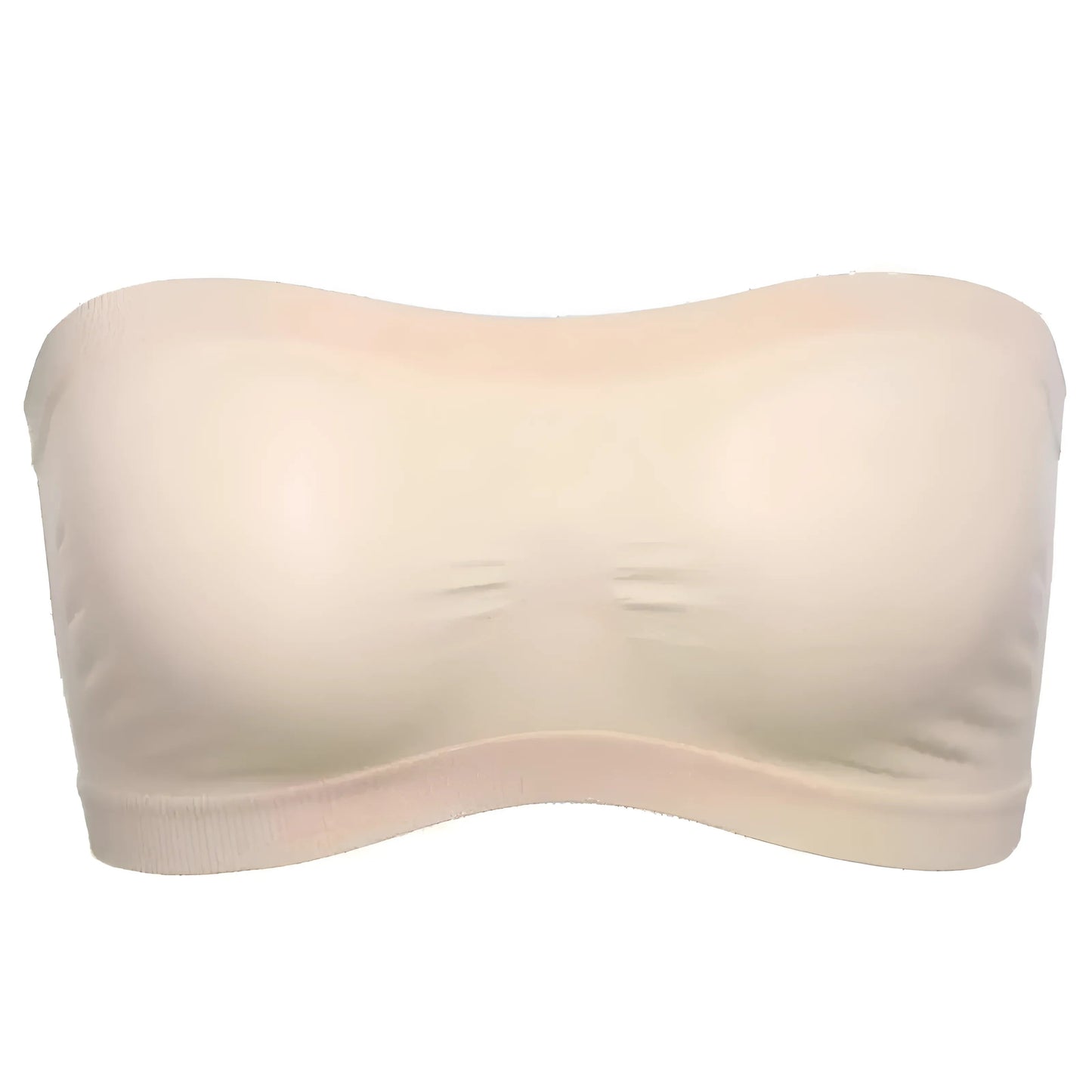 Beige Classic Universal Bandeau Bra