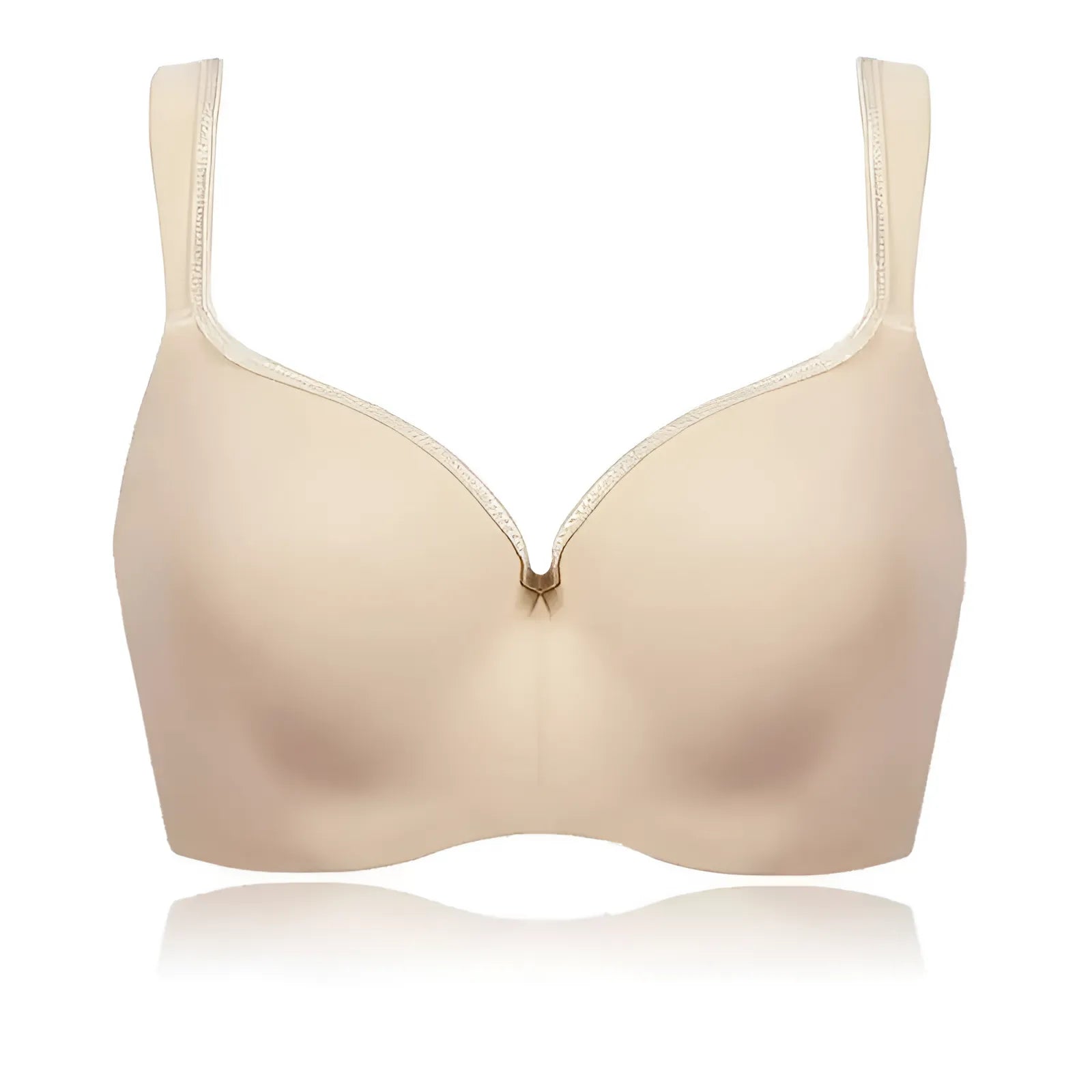 Beige Invisible Bra in Larger Sizes