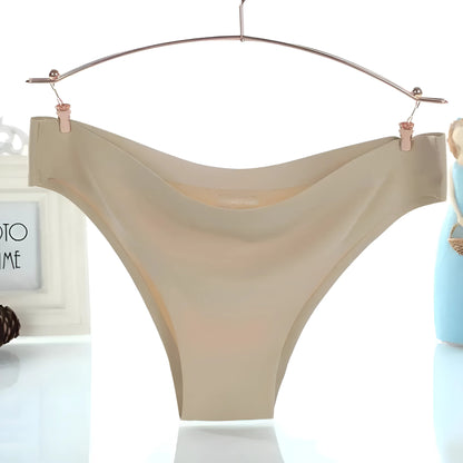 Beige Seamless Classic Knickers