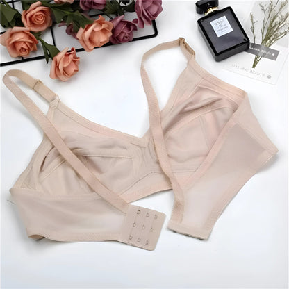 Beige Soft Lace Bra