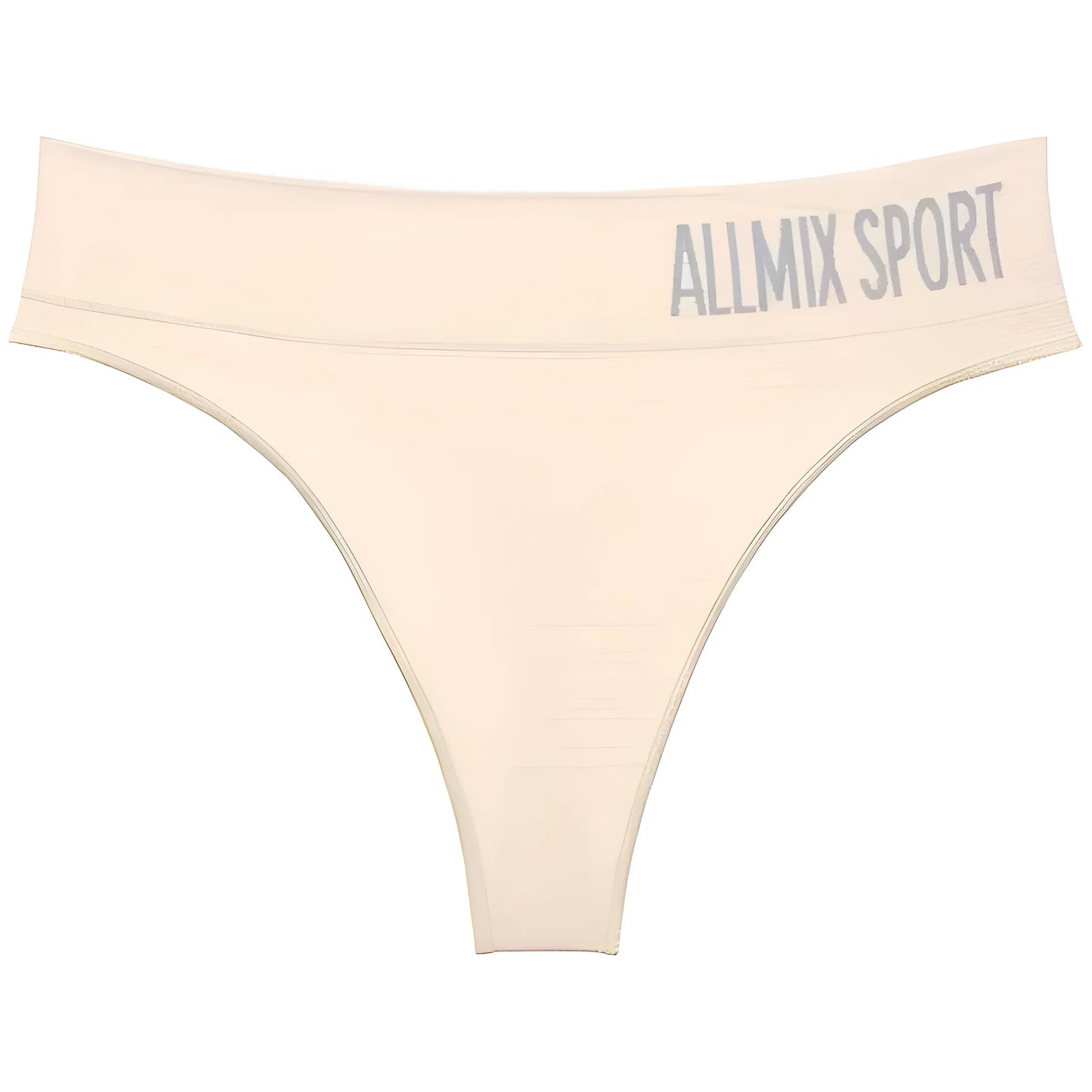 Beige Sporty String Set