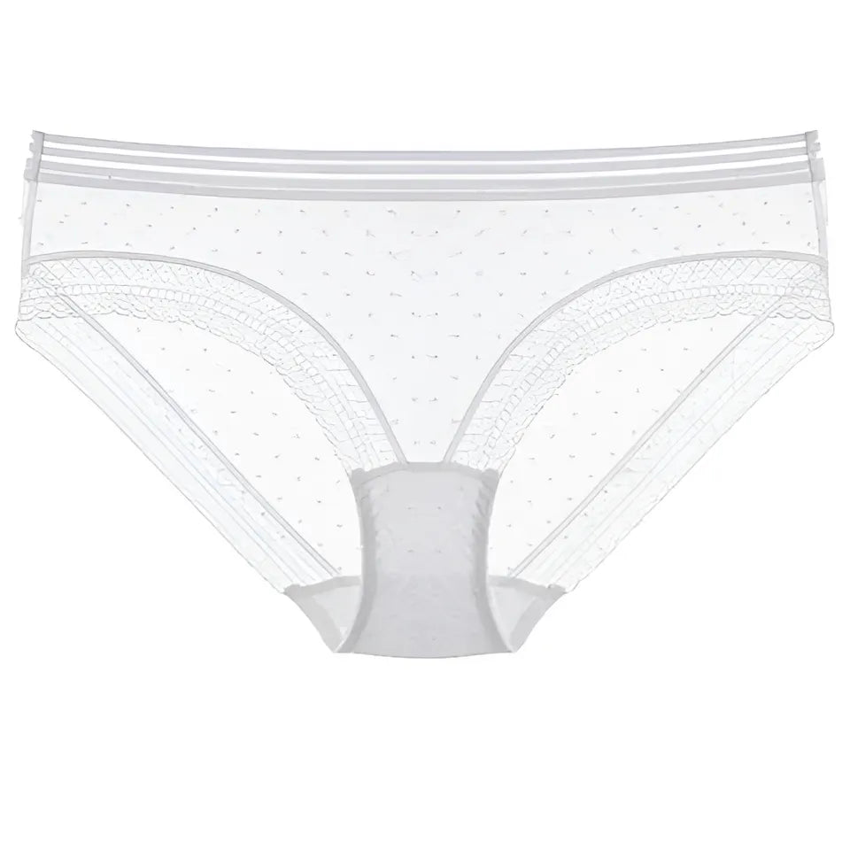 Polka Dot Lace Knickers