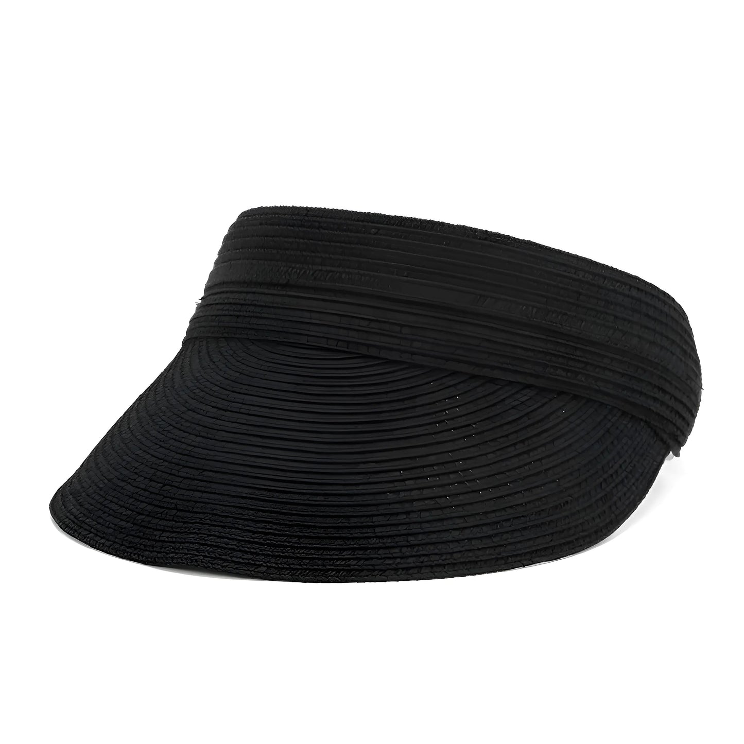 Black Adjustable Sun Visor