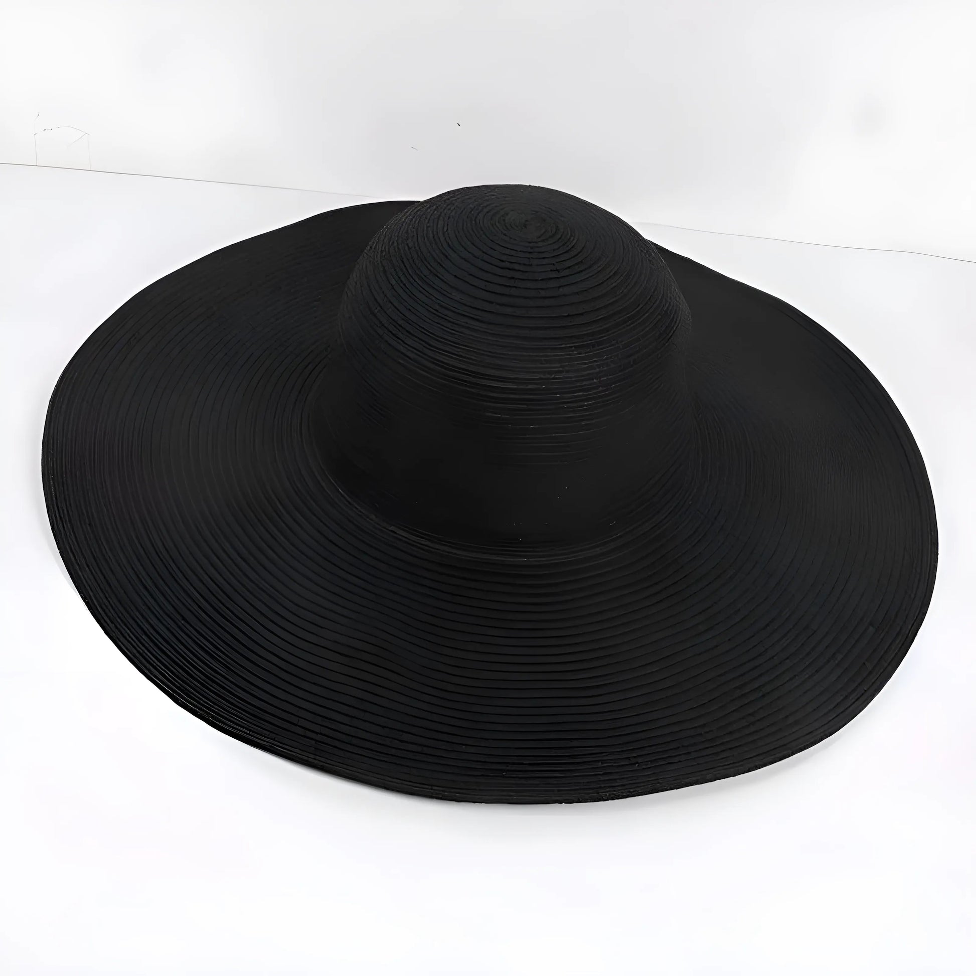 Black Classic Beach Hat