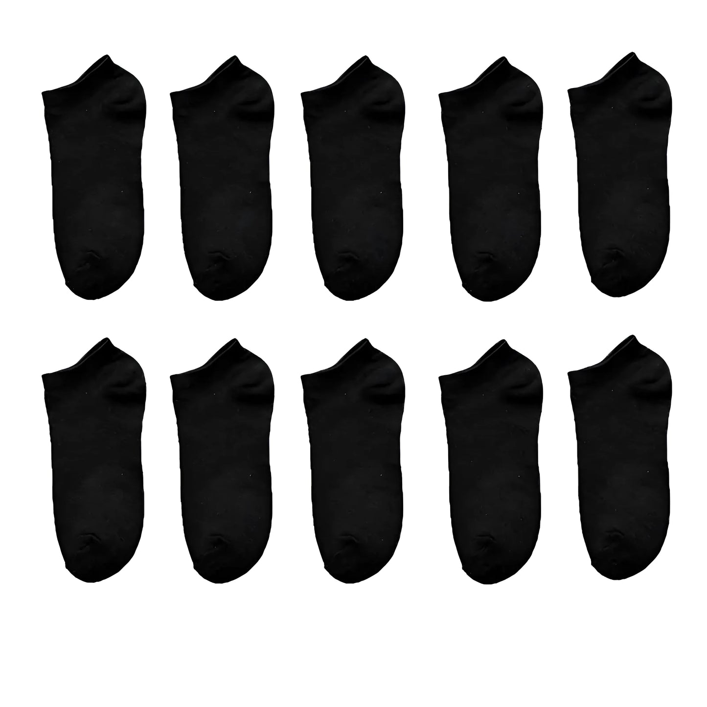 Black Classic Socks - Pack of 10