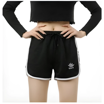 Black Classic Sports Shorts