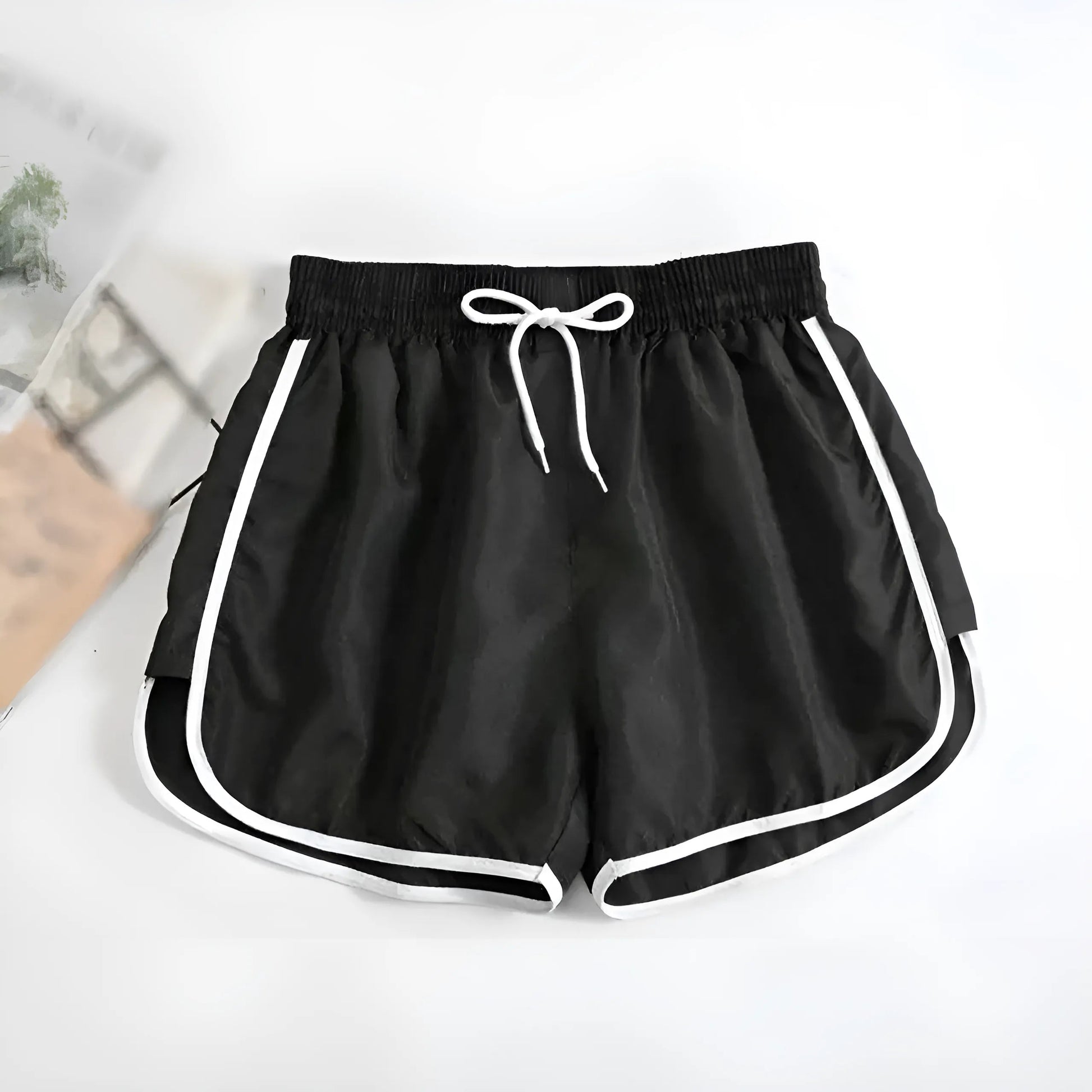 Black Classic Sports Shorts