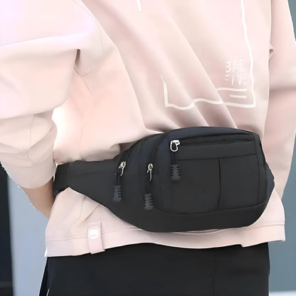 Black Classic Waist Bag