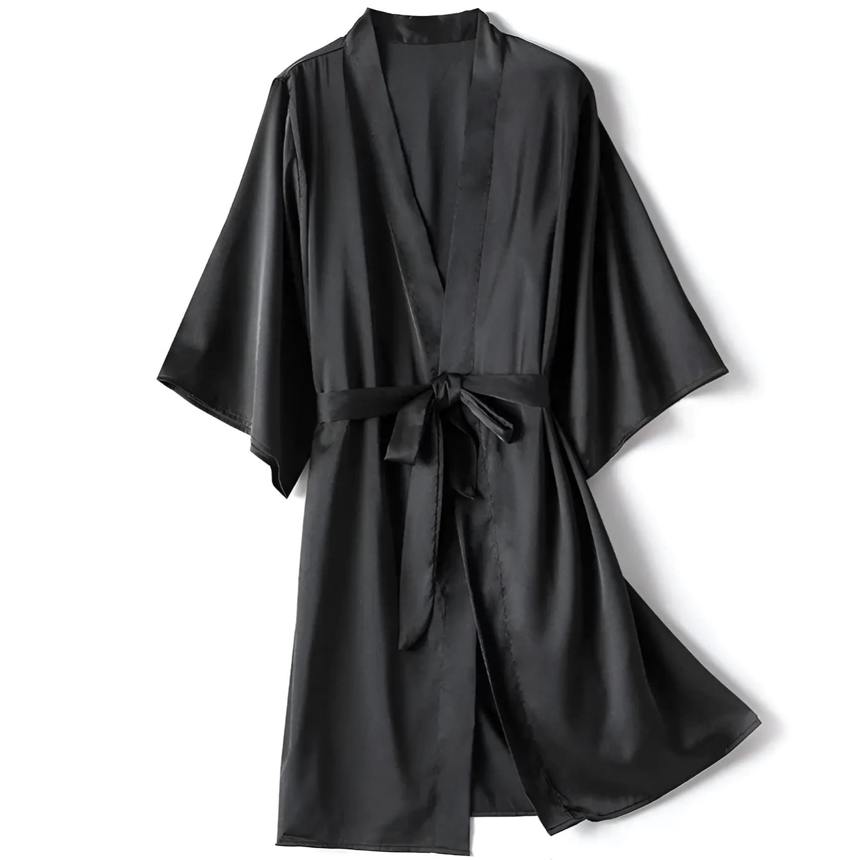 Black Classic Women's Robe